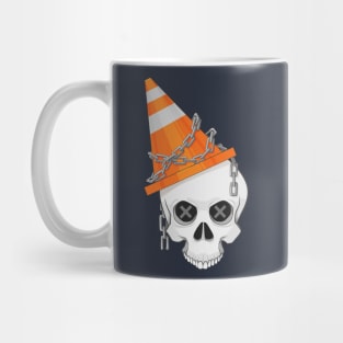 Traffic Chain( Navy Background) Mug